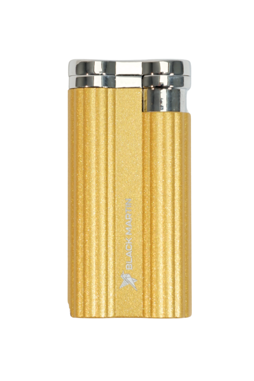 Tek Torch Pürmüz Delicili Sarı Metal Puro Çakmağı
