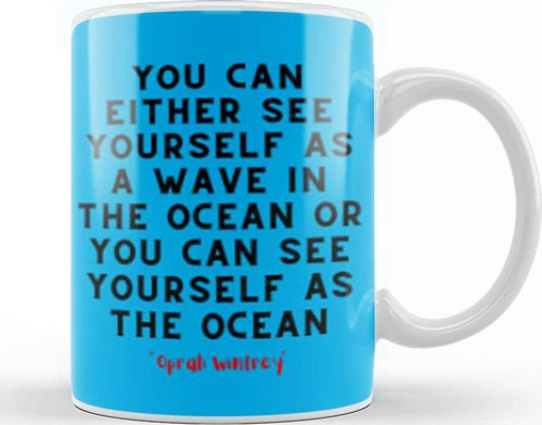 Oprah Winfrey Quotes Entrepreneurs Motivation İnspiration Success Work Gifts Kupa Bardak Porselen