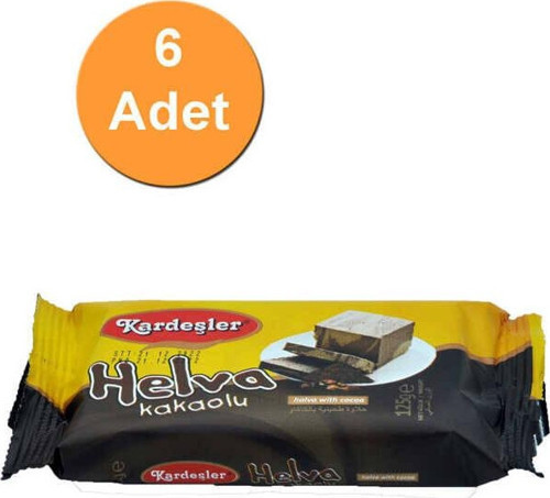 Kakaolu Tahin Helva 125 G x 6 Adet