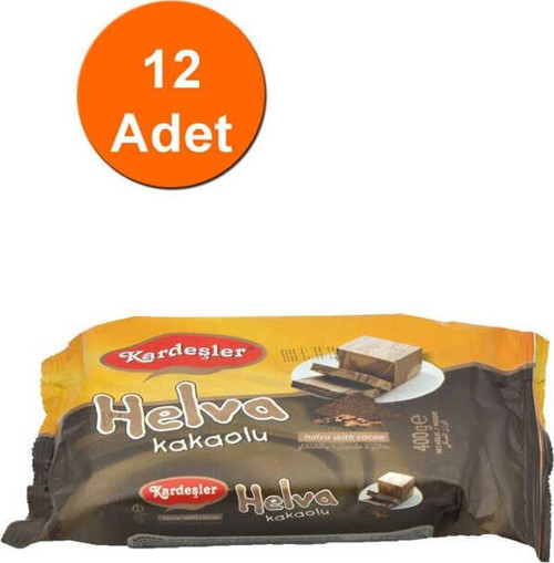 Kakaolu Tahin Helva 400 G x 12 Adet