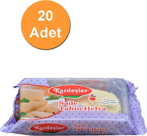Sade Tahin Helva 250 G x 20 Adet