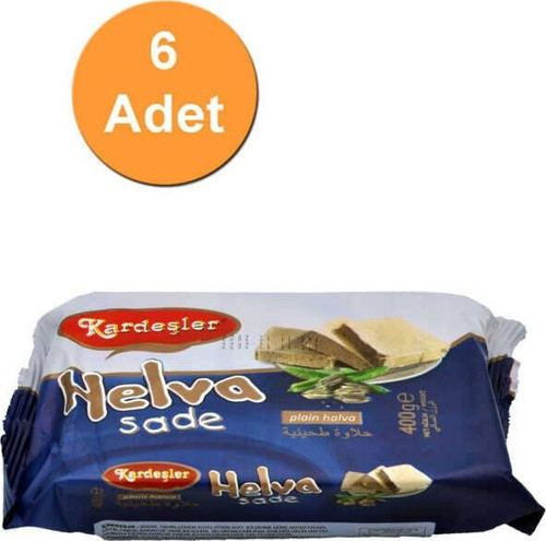 Sade Tahin Helva 400 G x 6 Adet