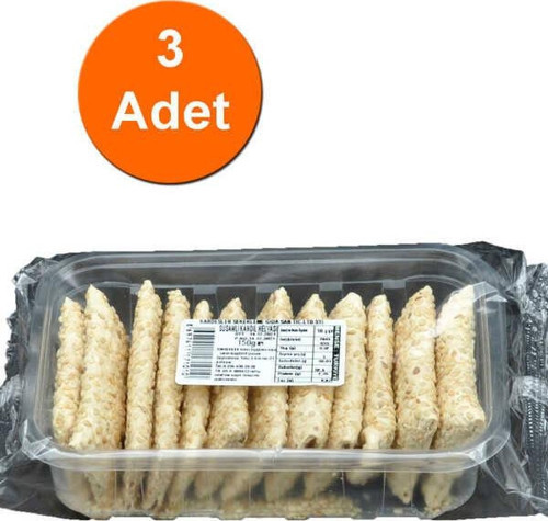 Susamlı Kandil Helvası 150 G x 3 Adet