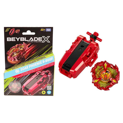 X Soar Phoenix Wing 9-60GF Deluxe Fırlatıcı Seti Metal Saldırı Tipi (sağdan dönüş)