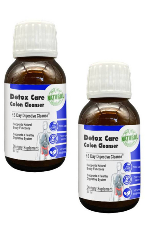 Detox Care Yeme Sonrası Ferahlık Hissi İçin Destek Şurubu 50 Ml X 2 Adet