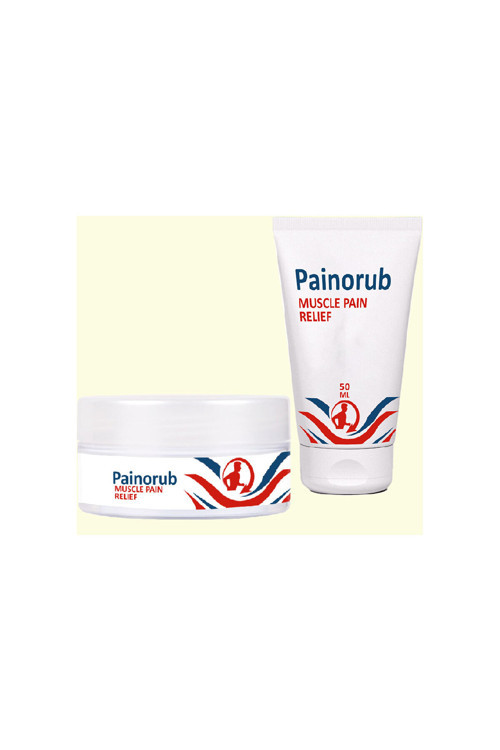 Painorub Krem 1Erli Kril Yağı Afrika Zencefil Özü Reliefcream Rahatlamaya 50 Ml Tüp&Kavanoz Set