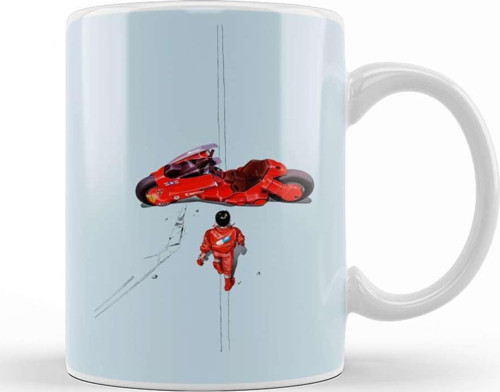 Akira Kaneda Anime Tokyo Bike Drugpills Shotaro Kaneda And His Bike 01 Kupa Bardak Porselen
