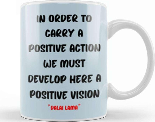 Positive Quotes Gift Motivational Success Entrepreneurs İnspiration Kupa Bardak Porselen