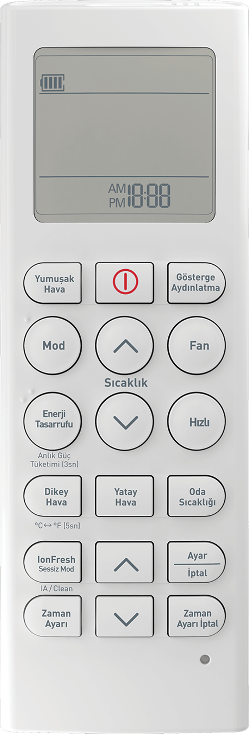 Arçelik 095410A-125410A-185410A-245410A Klima Kumandası