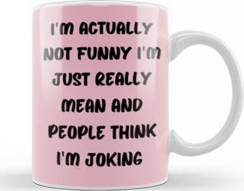 Sarcasm Funny Comment Quotes Gift Sarcastic And Men Humorous Saying Kupa Bardak Porselen