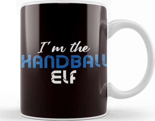 Handball Elf Handballer Ball Sports Team Coach Trainer Game Kupa Bardak Porselen