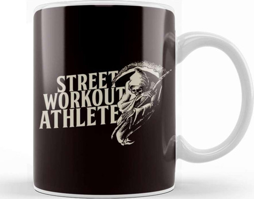 Street Workout Athlete Calisthenics Gym Training Gymnastics Kupa Bardak Porselen