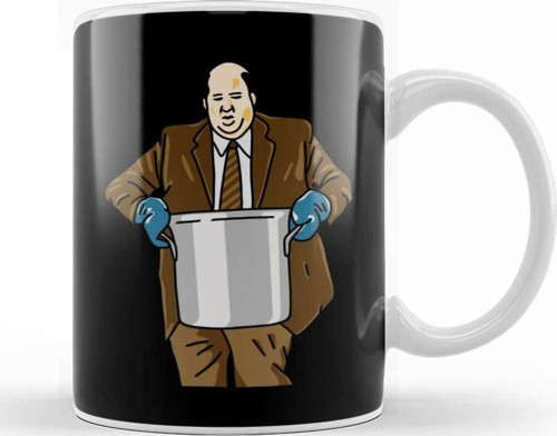 Kevin Malone Famous Chili The Office Kevin The Office Chili Kupa Bardak Porselen
