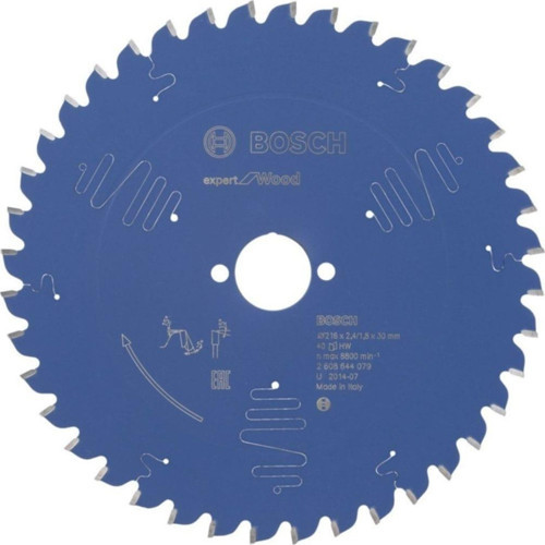 - Expert Serisi Ahşap için Daire Testere Bıçağı 216*30 mm 40 Diş