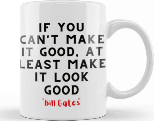 Bill Gates Quotes Motivation Success İnspiration Work Gifts Kupa Bardak Porselen