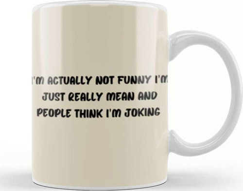 Sarcasm Funny Comment Quotes Gift Sarcastic And Men Humorous Saying Kupa Bardak Porselen