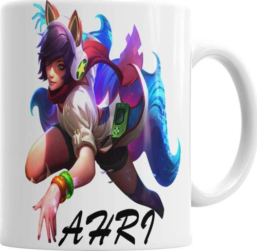 Ahri League Of Legends Oyun Darius Yasuo Jinx Morgana Katarina Ezreal Kupa Bardak Porselen