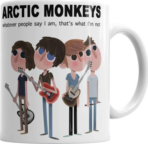 Arctic Monkeys Kupa Bardak Porselen
