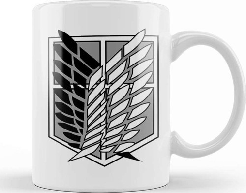 Attack On Titan Military Scouting Legion Classic Attack On Titan S Kupa Bardak Porselen
