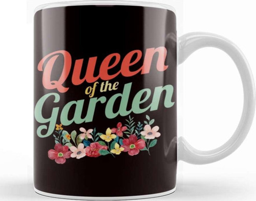 Queen Of Garden Flowers Plants Planting Gardening Gardener Kupa Bardak Porselen