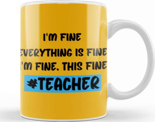 Teacher Gift Learning Inspire Science Student School Inspirational Kupa Bardak Porselen