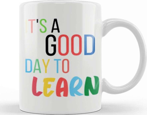 Teacher Gift Learning Inspire Science Student School Inspirational Kupa Bardak Porselen