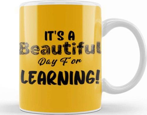 Teacher Gift Learning Inspire Science Student School Inspirational Kupa Bardak Porselen