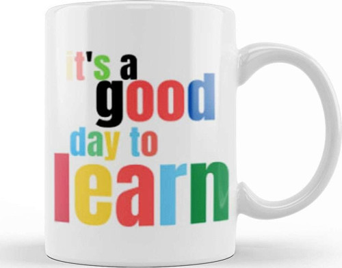 Teacher Gift Learning Inspire Science Student School Inspirational Kupa Bardak Porselen