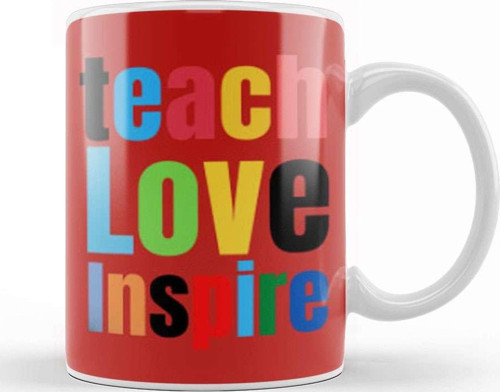 Teacher Gift Learning Inspire Science Student School Inspirational Kupa Bardak Porselen