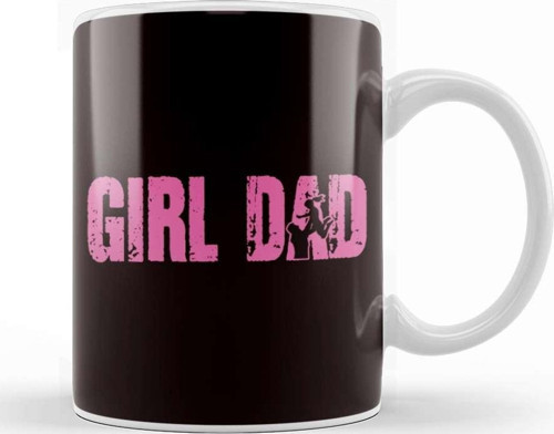 Girl Papa Dad Father Daughter Daddy Stepdad Husband Poppa Kupa Bardak Porselen