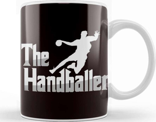 Handballer Handball Player Ball Sports Team Coach Trainer Kupa Bardak Porselen