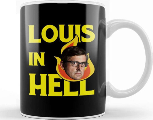 Louis Theroux Westboro Baptist Church Louis In Hell Sign Kupa Bardak Porselen