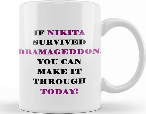 Dramageddon İf Britney Survived 2007 İnspired Design For Nikita Kupa Bardak Porselen
