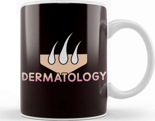 Dermatology Skin Doctor Medical Specialist Dermatologist Kupa Bardak Porselen