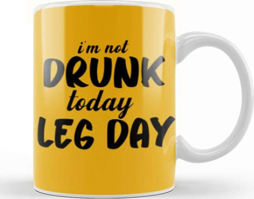 Gym Workout Fitness Lover Motivation Gift Quotes For Men Kupa Bardak Porselen