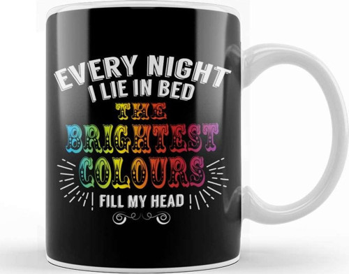 The Greatest Showman The Brightest Colours Fill My Head Kupa Bardak Porselen