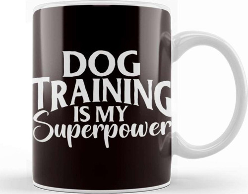 Dog Trainer Power Dogs Training Animal Teaching Behavior Pet Kupa Bardak Porselen