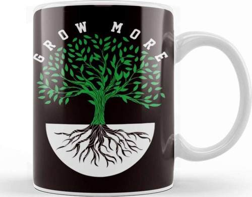 Grow More Tree Planting Plants Flowers Garden Gardening Lawn Kupa Bardak Porselen