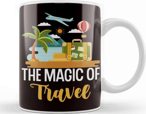 Magic Of Travel Wanderlust Blogger Adventure Traveler Nature Kupa Bardak Porselen