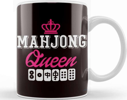 Mahjong Princess Player Board Game Mah-Jongg China Solitaire Kupa Bardak Porselen