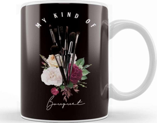 My Kind Of Bouquet Make Up Artist Tools Beauty Salon Stylist Kupa Bardak Porselen