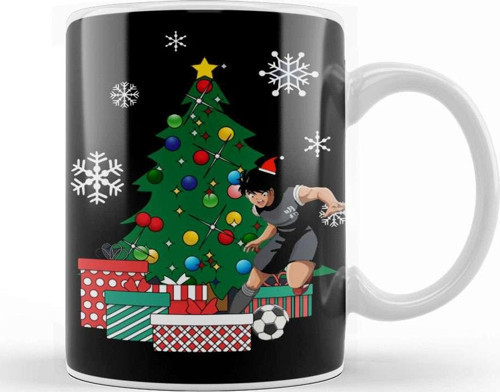 Kojiro Hyuga Around The Christmas Tree Captain Tsubasa Kupa Bardak Porselen