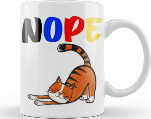 Cat Lovers Clothing Funny Cat Lover Gifts For Men Kids Kupa Bardak Porselen
