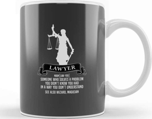 Lawyer Definition Judgement Judge Attorney Gift Idea Present Kupa Bardak Porselen
