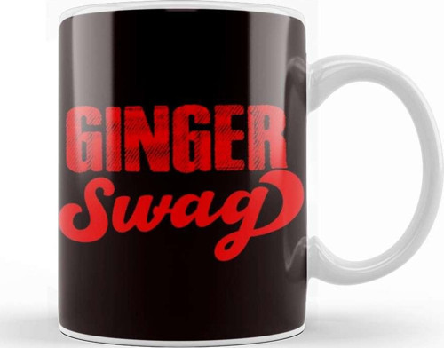 Ginger Swag Redhead Team Red Orange Hair Haired Irish Kupa Bardak Porselen
