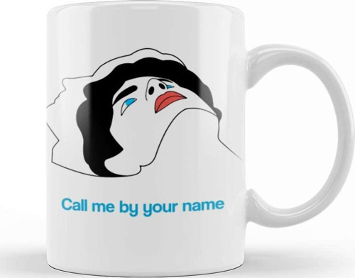 Call Me By Your Name Movie Fan Art Timothée Chalamet Kupa Bardak Porselen