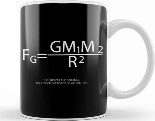 Gravity Maths And Science Newtons Law Of Gravitation Kupa Bardak Porselen
