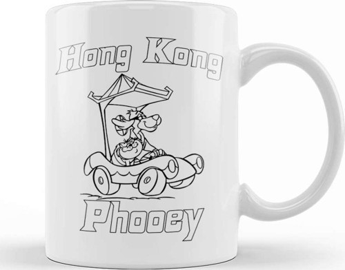Phooey And Spot In The Phooeymobile Hong Kong Phooey Kupa Bardak Porselen