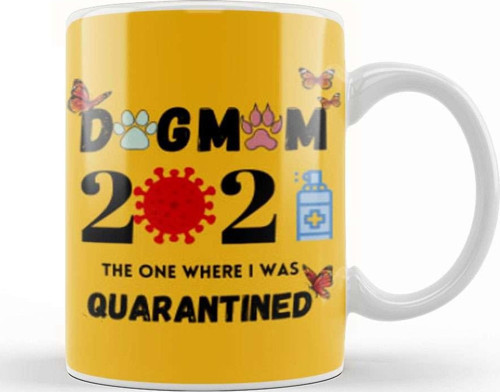 Dog Mom Gift For Mother Day Dog Mom Guarantıned 2021 Kupa Bardak Porselen