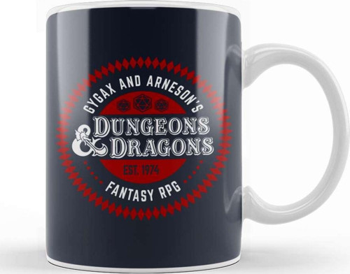 Gygax And Arnesons Dungeons And Dragons Fantasy Rpg Kupa Bardak Porselen